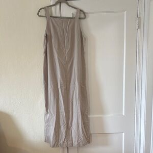 COMMENSE BEIGE LINEN MAXI NWT, XL